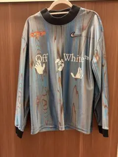 完売品 NIKE off-white ゲームシャツ Lサイズ - メルカリ
