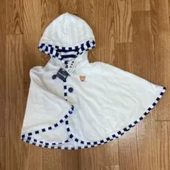 ミキハウス ポンチョ　フリーサイズ　70-90