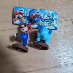 スーパーマリオブラザーズ　ワンダー　チョコエッグ　トッシン　マリオ