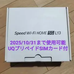 ZTE Speed Wi-Fi HOME 5G L13