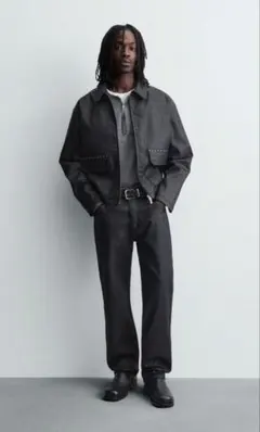 00s UNIQLO JEANS Y2K ブラックコーティングデニム W32 黒 - メルカリ
