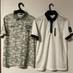 《M》adidas golf メンズ　ゴルフウェア　ポロTシャツ