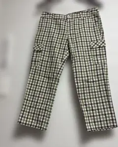 チェックパンツ レディース