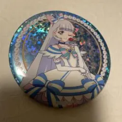 キュアニャミー　ホログラム　缶バッジ　映画キミとアイドルプリキュア　ブルジュラ