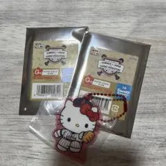 侍ジャパン サンリオ 一番くじ ハローキティとシナモンロール、ポチャッコ