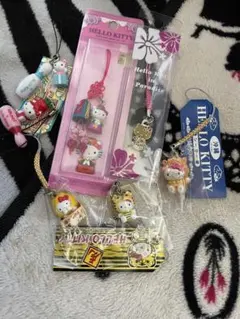 【まとめ売り】ハローキティ♡ストラップセット Hello Kitty ストラップ 11個セット まとめ売りW64 - メルカリ