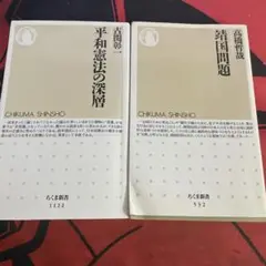 平和憲法の深層 & 靖国問題 2冊セット