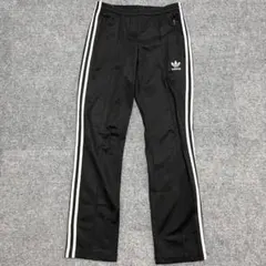 古着 adidas アディダス トラックパンツ ブラック 黒 L