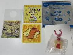 スシロー　ポムポムプリン　3点セット