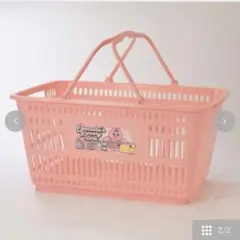 おぱんちゅうさぎ　買い物かご　しまむら　ピンク