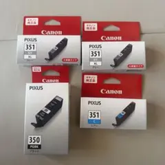Canon PIXUS 純正インク BCI-350XL 351XL - メルカリ