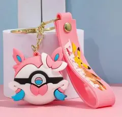ポケモン イーブイ ブイズ ニンフィア モンスターボール キーホルダー