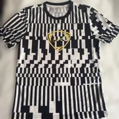 NIKE DRI-FIT サッカーシャツ ブラック ホワイト M