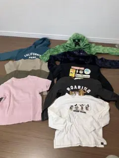 キッズ 110センチ Tシャツ・パーカー10枚セット マイクラ コンバース