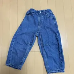 GU バレルレッグジーンズデニムパンツ 110サイズ