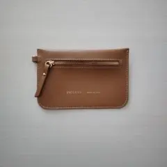 IACUCCI ブラウンレザーポーチ