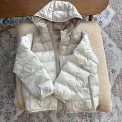 今週迄出品⬛️汚れあり！　ユニクロ　中綿コート 袖口ゴム入り
