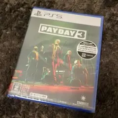 PS5 PAYDAY 3 未開封