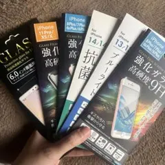 iPhone 強化ガラスフィルム 9H 6.0インチ