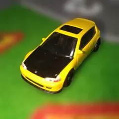 【開封】【ホットウイール】Honda Civic EG イエロー