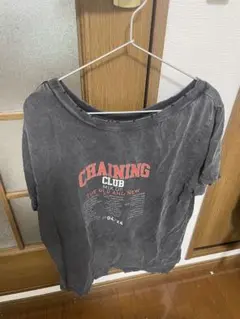 Kastane CHAINING CLUB プリントTシャツ