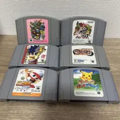 ニンテンドー64＆ソフト12本セット 動作確認済 動作確認済・一部説明書付】Nintendo64 ソフト12本セット 任天堂