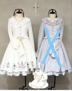 Amavel Sacred Heart Rosary アイボリー ジャンスカ