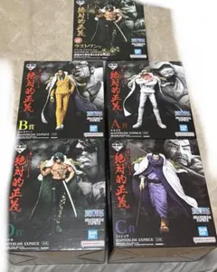 【新品未開封】ONE PIECE 一番くじ 絶対的正義フィギュアセット その他