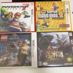 ニンテンドー3DS ソフト 4本セット まとめ売り