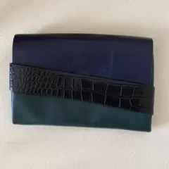 ZARA クロコダイル柄クラッチバッグ