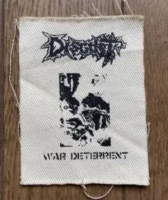 DISGUST 布パッチ　クラストコア　ハードコア　パンク
