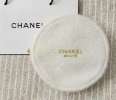 【CHANEL】CHANEL BEAUTÉ ホワイト ポーチ ノベルティ 美品