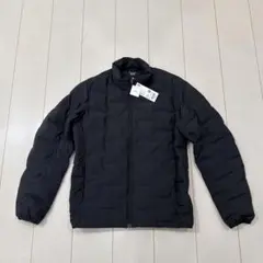 ユニクロ　パフテックジャケットノンキルト メンズS ブラック
