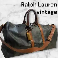 POLO RALPH LAUREN ボストンバッグ ブラックウォッチ 特大サイズ