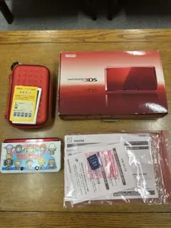 し*う様 Nintendo 3DS 赤 ワンピースデザイン 本体充電器無し