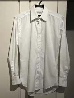 MEGURO order SHIRTS ホワイト長袖ワイシャツ