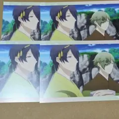 特 刀剣乱舞 花丸 華ノ巻 ポストカード 三日月　鶯丸