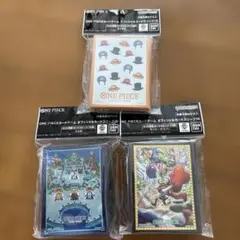 ワンピースカードゲーム オフィシャルカードスリーブ 3種セット