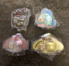 サンリオキャラクターズ　パッケージチャーム　4つセット　バラ売り不可