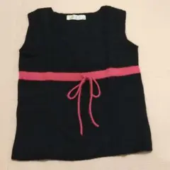 ニット ベスト J&R ニット 可愛い ノースリーブ