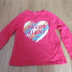 FAVORIANT ハートプリント 長袖カットソー 110