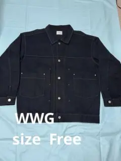W.W.G. ブラック デニムジャケット