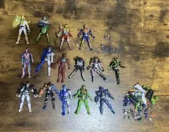 【仮面ライダー】装動 14体 ジャンクセット (鎧武・ゼロワン・ジオウ・ビルド等