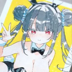 【一点物】手描きオリジナル水彩イラスト【原画】