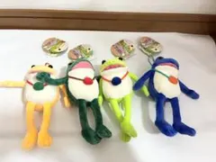 おとぼけケロピョン　おつかいLMC 4種、4点　コンプセット　ぬいぐるみ　蛙