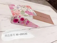 レジンヘアクリップ