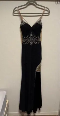 エンジェルアール　ロングドレス　ビジュー付き