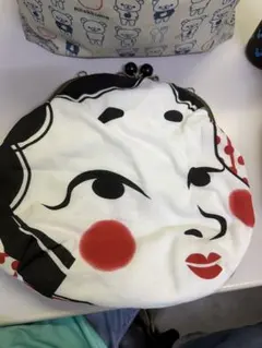 おかめひょっとこ♥縁起物no ショルダートートxバッグinバッグ( *´艸