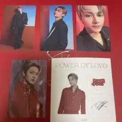 SEVENTEEN POWER OF LOVE トレカ　ジュン