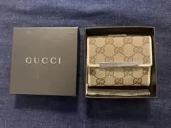 GUCCI GGパターン 二つ折り財布